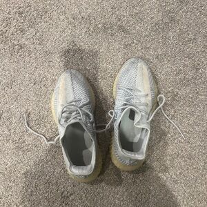 adidas Gray and Cream Athletic Shoes